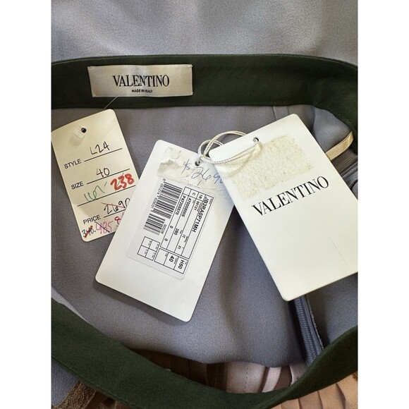 Valentino Garavani Silk Skirt Italy Lilac Mini Skirt NWT - Picture 6 of 16